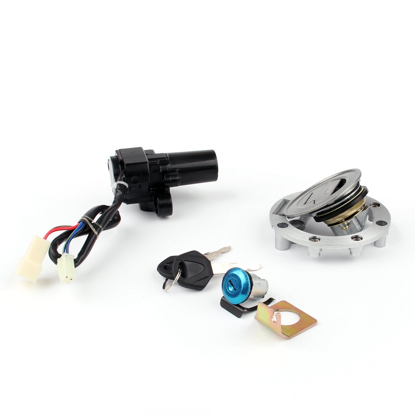 05-09 Yamaha MT-01 & 04-14 Yamaha R1 & 06-16 Yamaha R6 Ignition Switch Lock & Fuel Gas Cap Key Set
