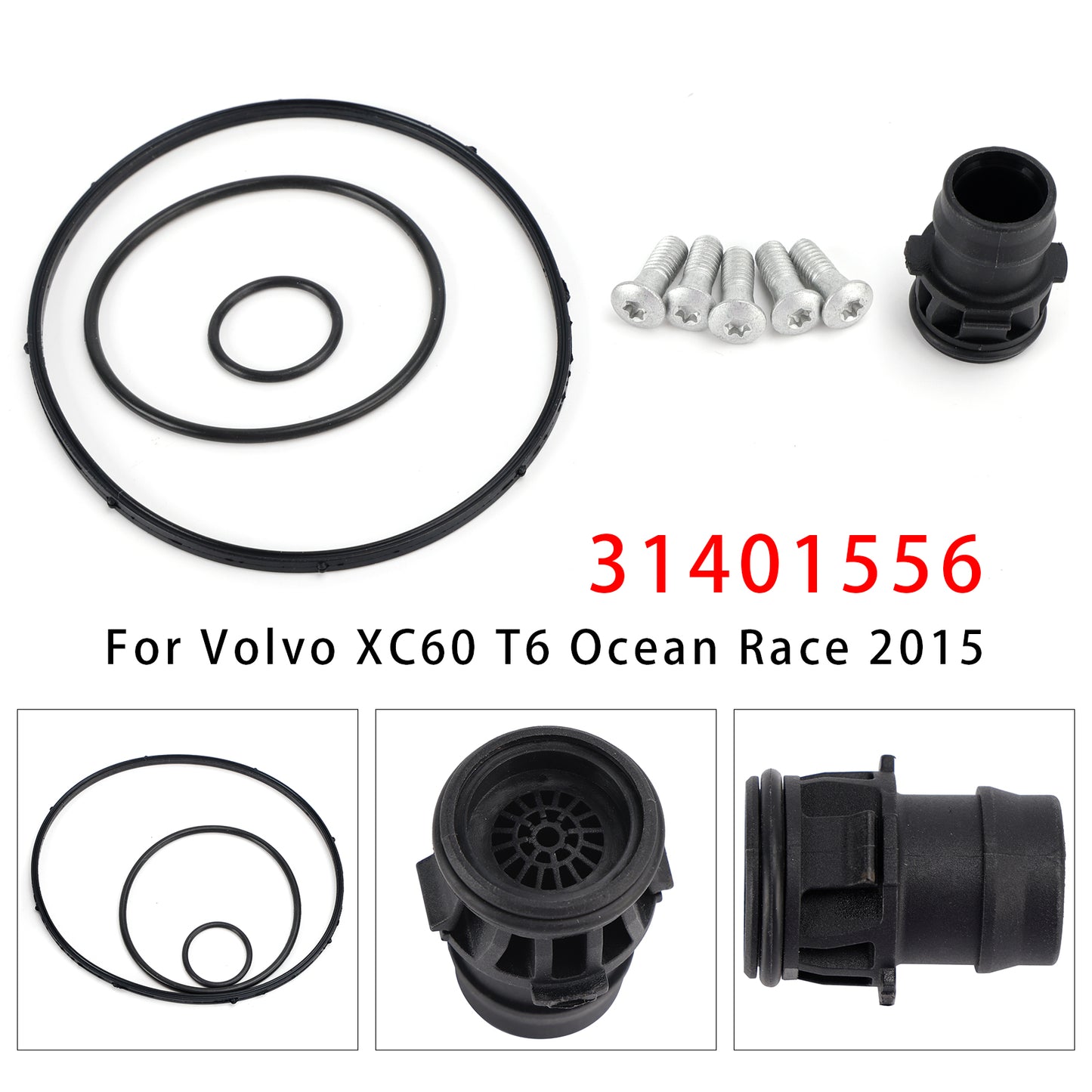 2007-2016 Volvo XC90 V60 S80 3.0L 3.2L 31401556 Vacuum Pump Gasket Repair Kit