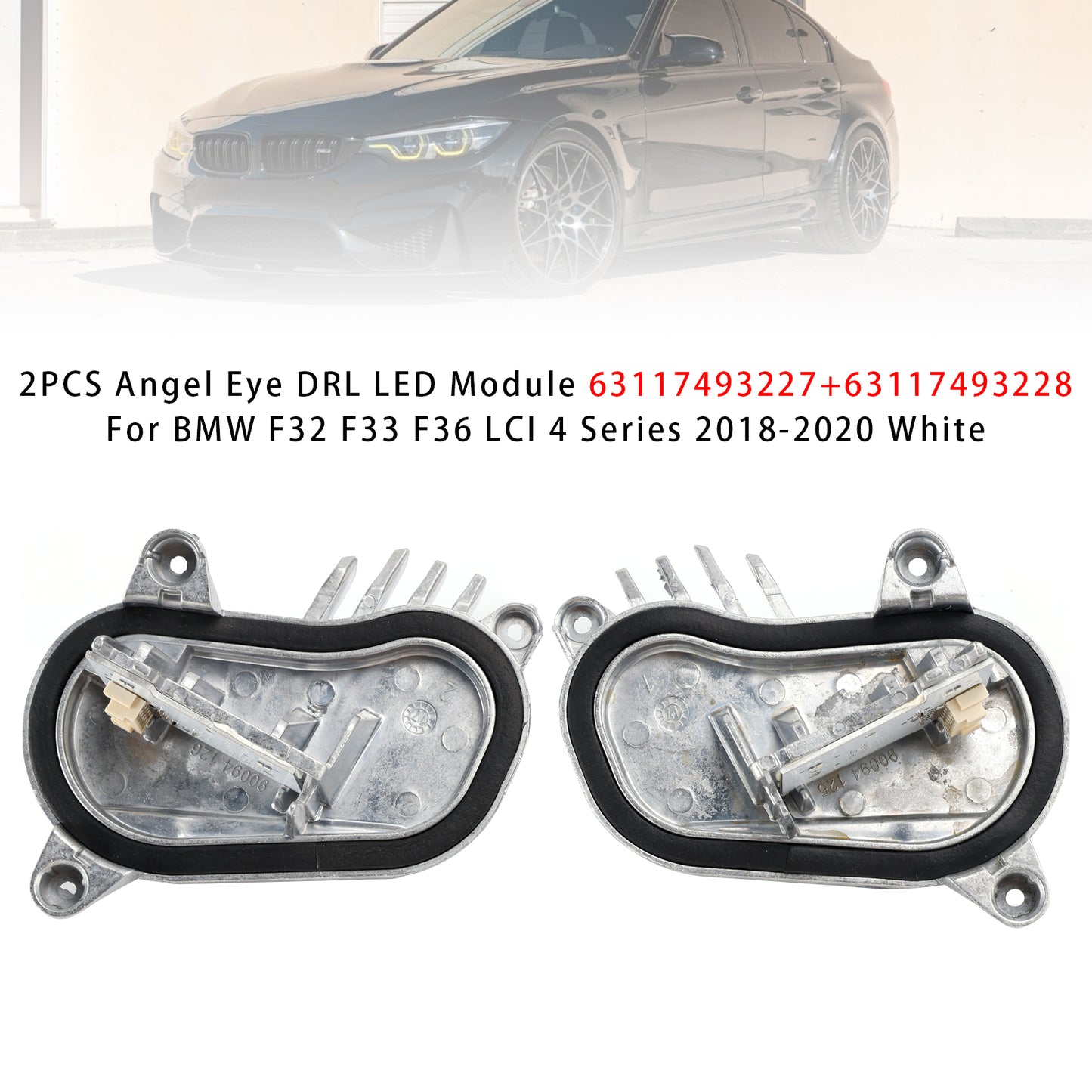 BMW F80 M3 LCI 63117493228 2PCS Angel Eye DRL LED Module