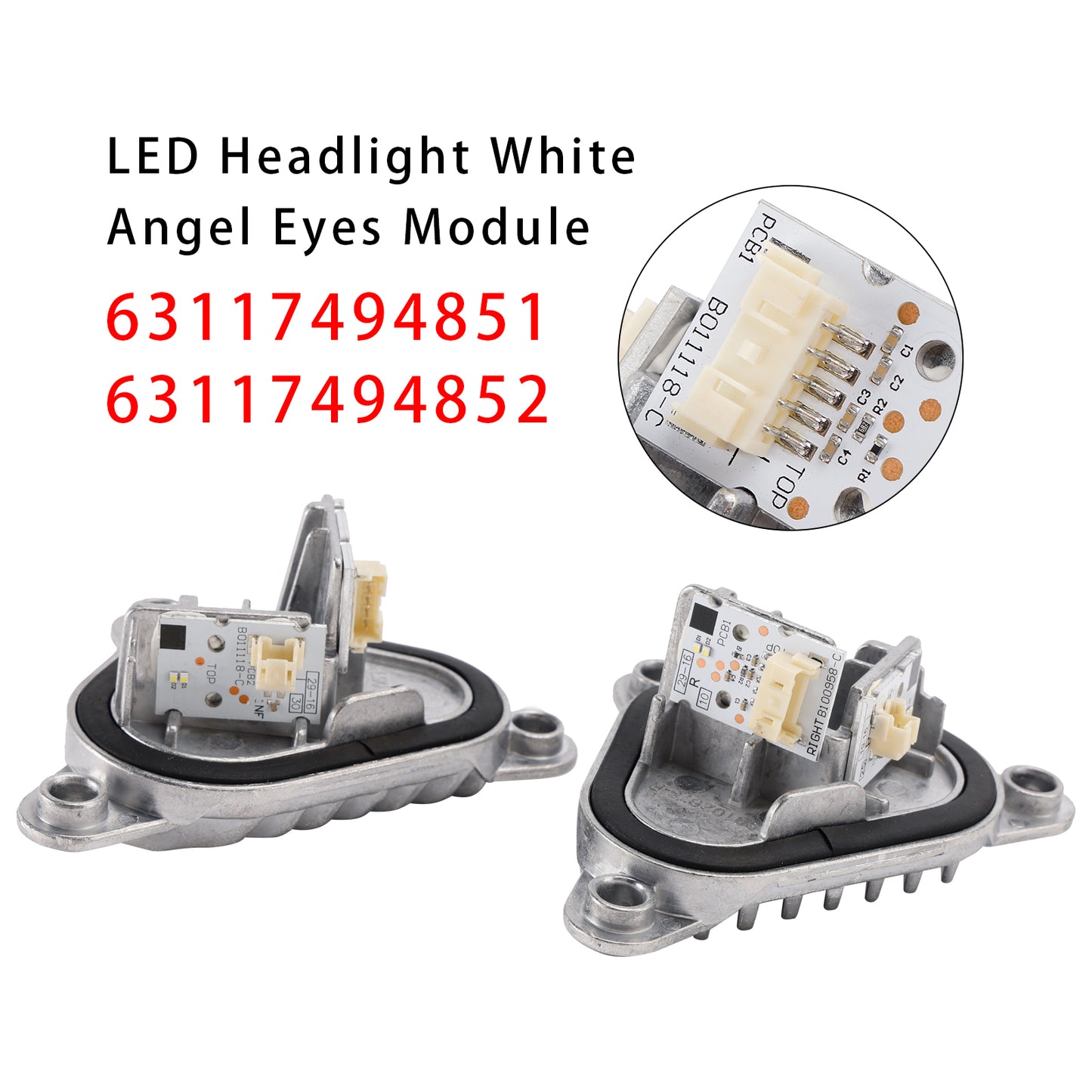 BMW F87 LCI M2 / M2 CS / M2 Competition 63117494852 2PCS Angel Eye DRL LED Module