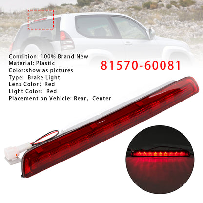 2003-2009 LAND CRUISER PRADO LC120 Red 81570-60081 Car Rear Center Stop Brake Lamp