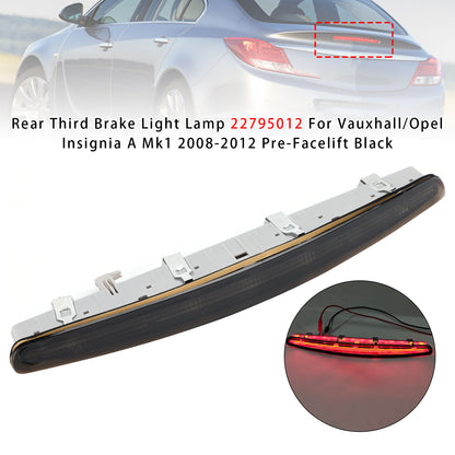 2008-2012 Vauxhall/Opel Insignia A Mk1 Pre-Facelift Black 22795012 Rear Third Brake Light Lamp