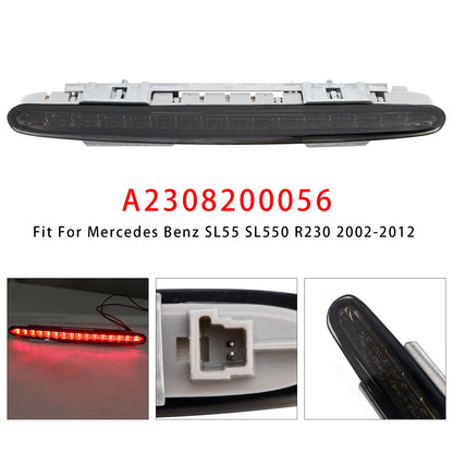 2002-2012 Mercedes Benz SL55 SL550 R230 A2308200856 Rear Third Brake Light Lamp