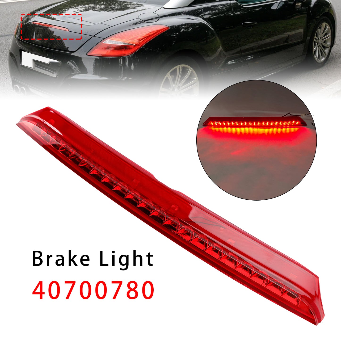 2010-2015 Peugeot RCZ 6350KE Rear Third Brake Light Lamp