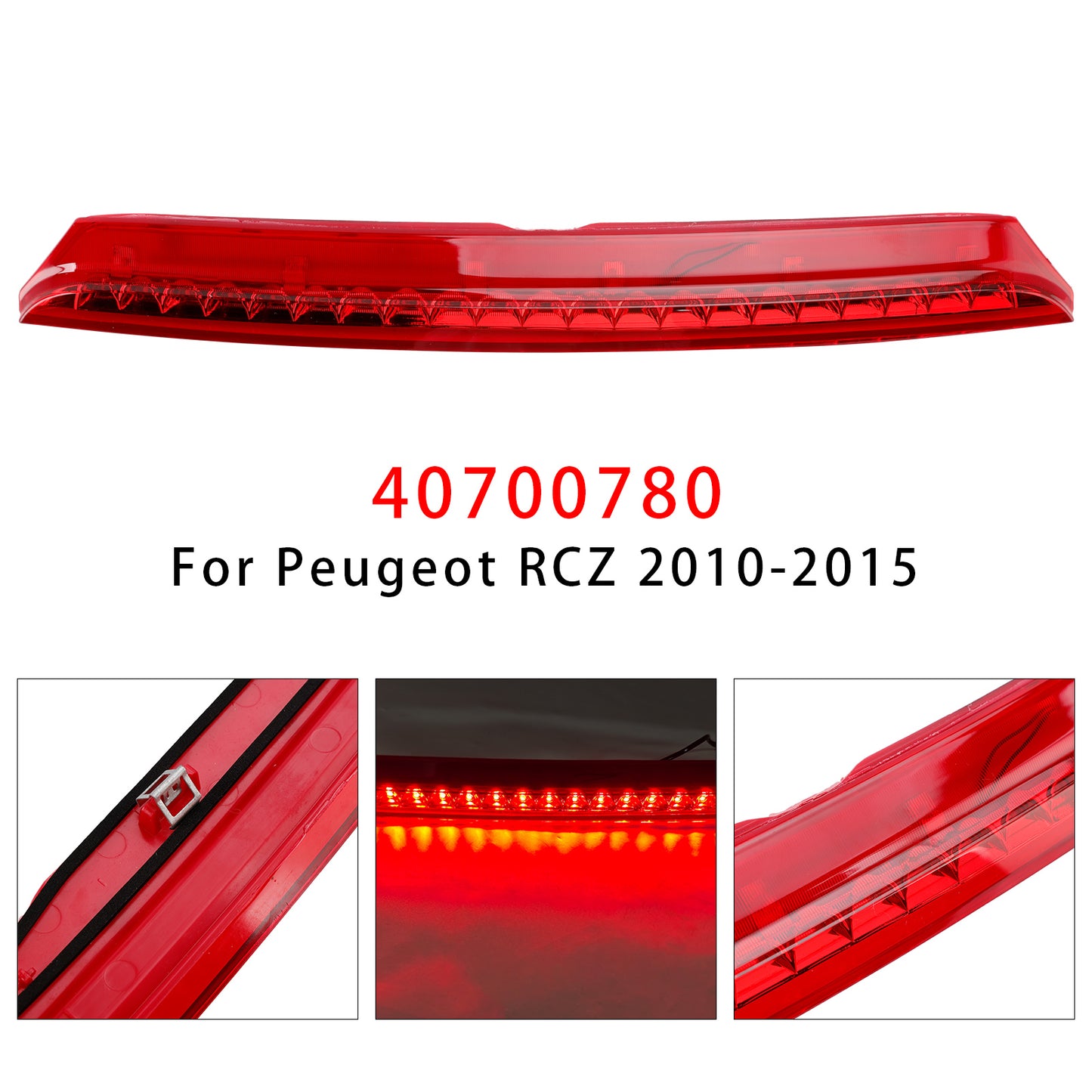 2010-2015 Peugeot RCZ 6350KE Rear Third Brake Light Lamp
