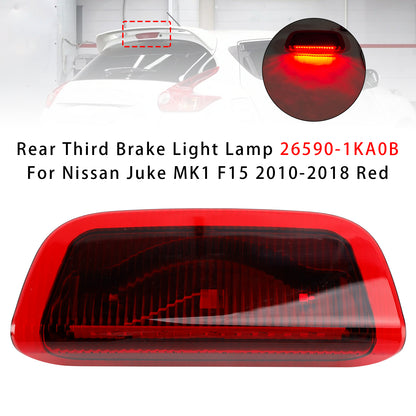 2010-2018 Nissan Juke MK1 F15 Red 26590-1KA0B Rear Third Brake Light Lamp