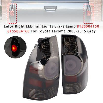2005-2015 Toyota Tacoma Base Crew Cab Pickup 4-Door 8155004160 Left+ Right LED Tail Lights Brake Lamp