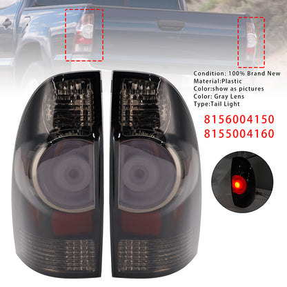 2005-2015 Toyota Tacoma Base Crew Cab Pickup 4-Door 8155004160 Left+ Right LED Tail Lights Brake Lamp