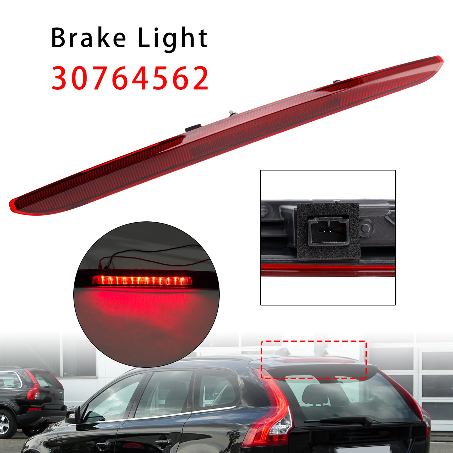 2008-2017 Volvo XC60 31395081 Rear Third Brake Light Lamp