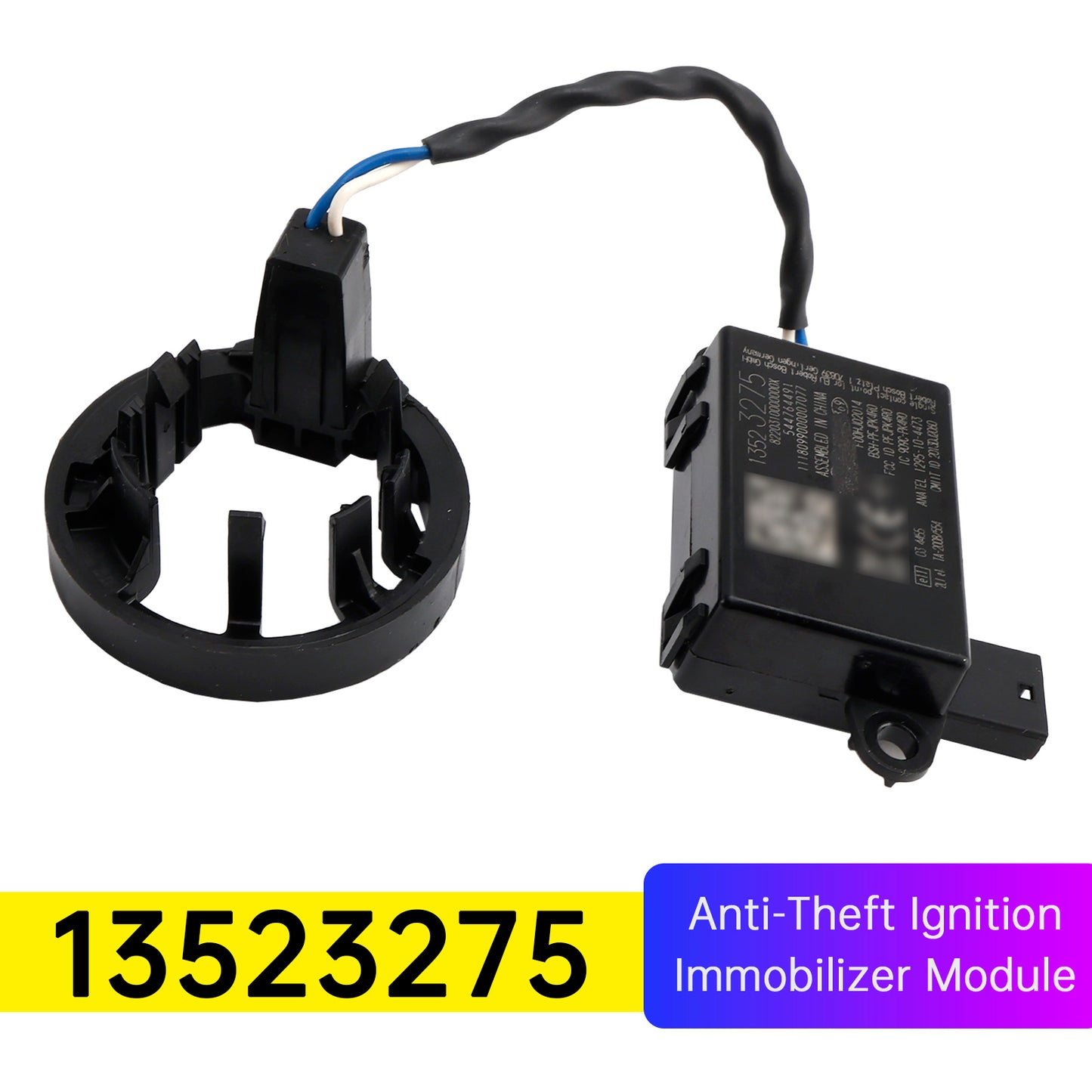 10-17 Chevy Equinox Terrain 13523275 Anti-Theft Ignition Immobilizer Module