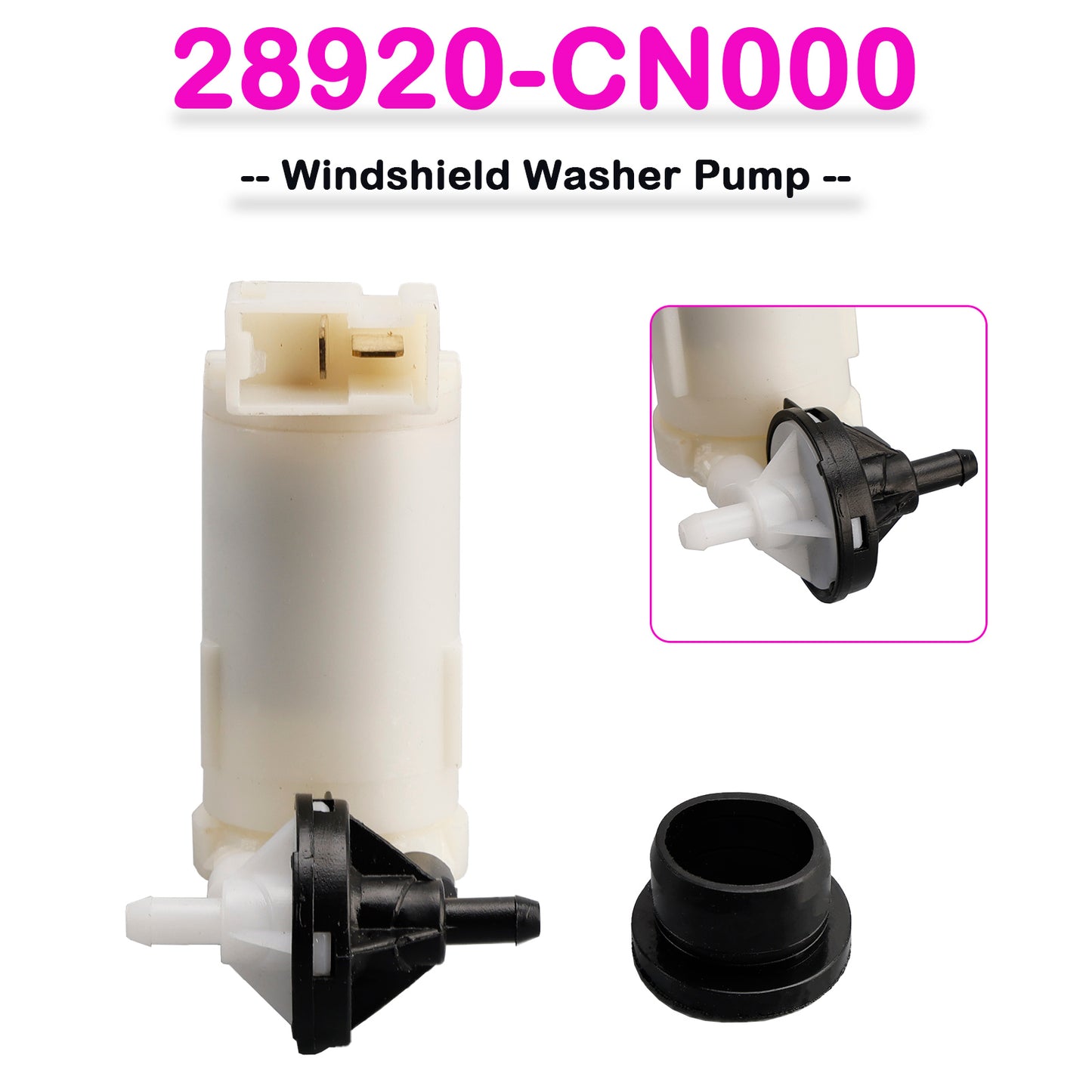 06.2008-11.2013 Nissan X-Trail (T31) 2.0 1998 ccm 140 PS 28920CN000 Windshield Washer Pump