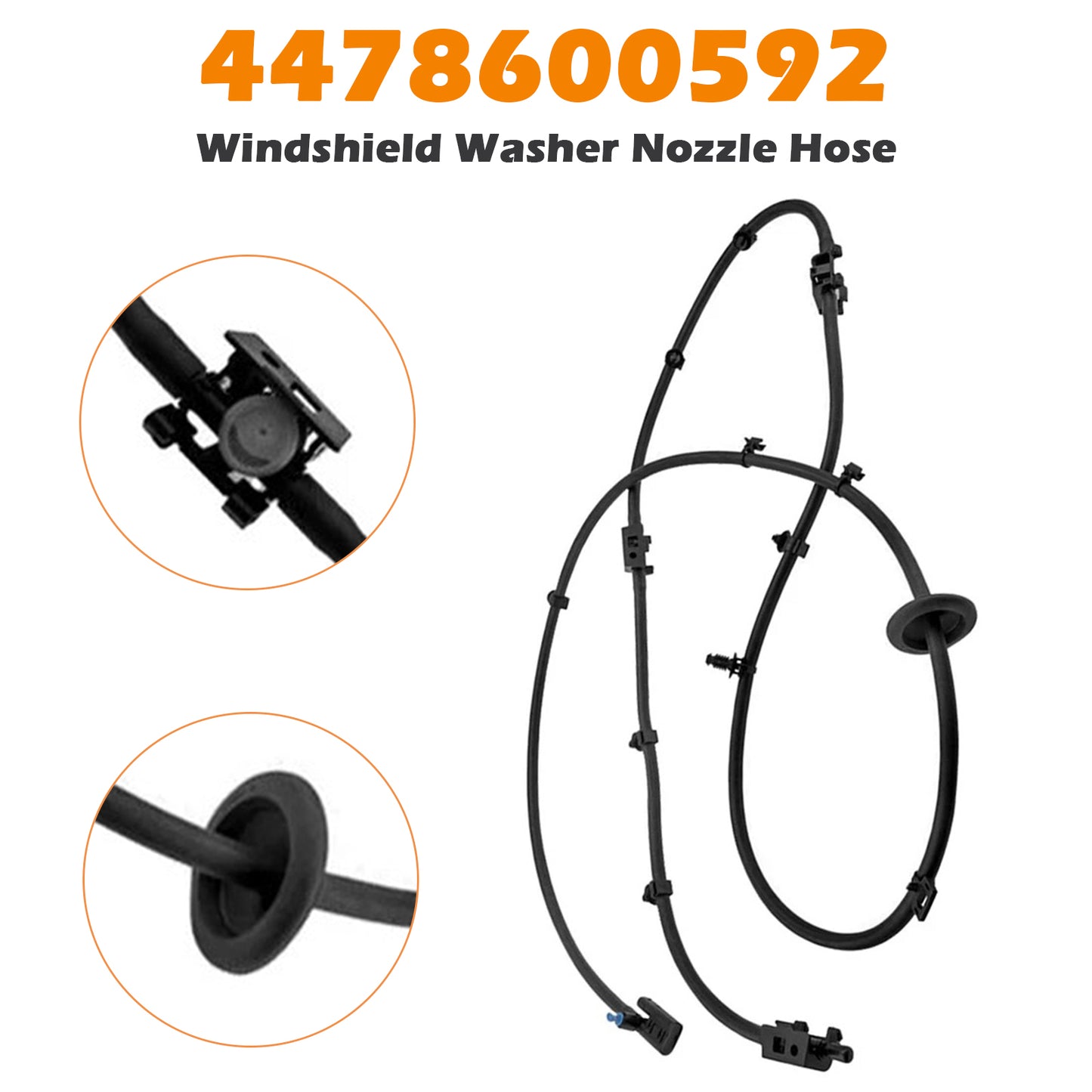 Mercedes-Benz Vito W447 A4478600592 Windshield Washer Nozzle Hose Heated