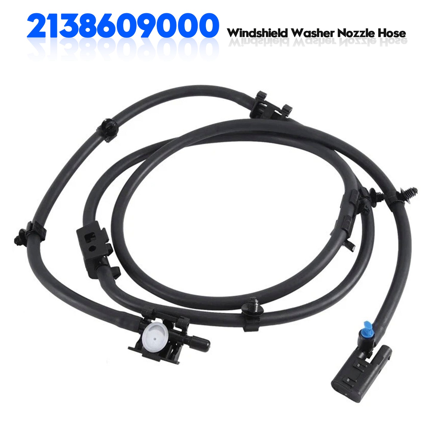 2017-2021 Mercedes Benz C Class CLS 220 2138609000 Windshield Washer Nozzle Hose Heated