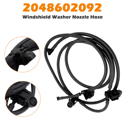 Mercedes X204 GLK-Class 2048602092 Windshield Washer Nozzle Hose Heated