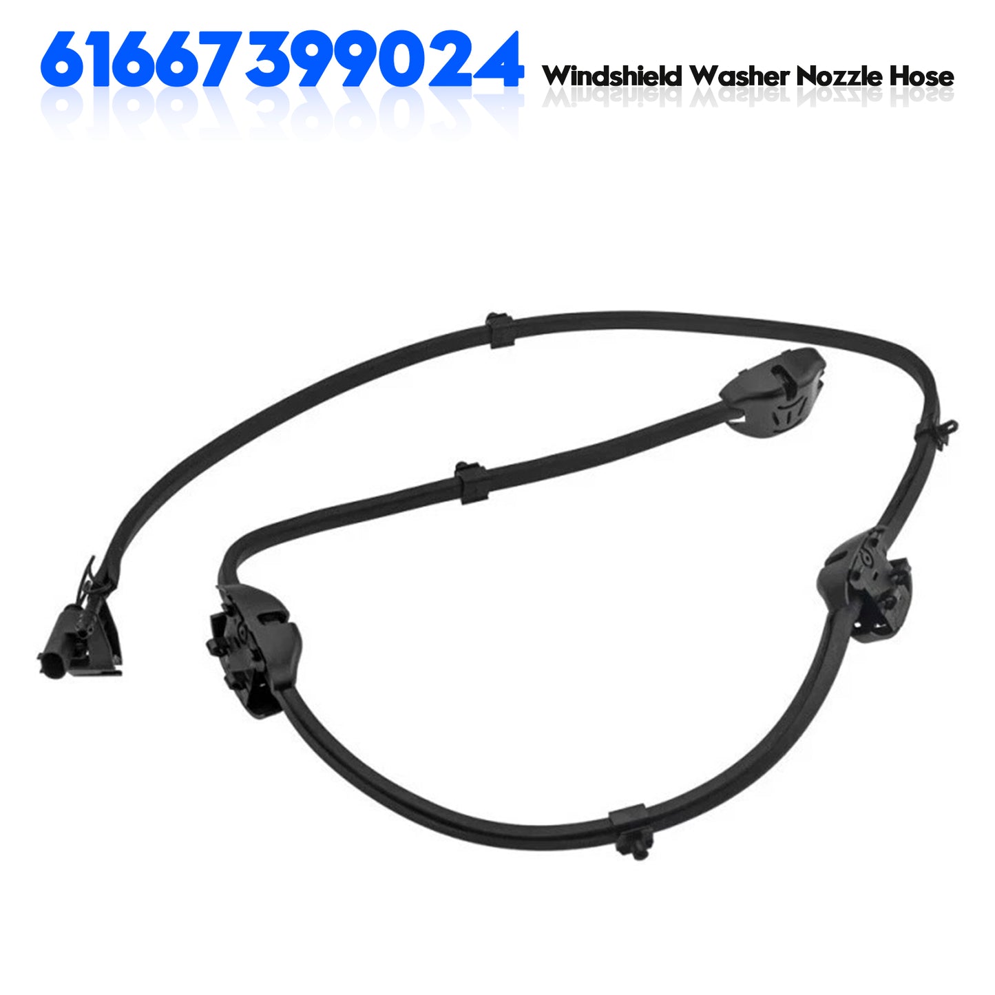 19-25 X4 G02 2018-2024 BMW X3 G01 61667399024 Windshield Washer Nozzle Hose