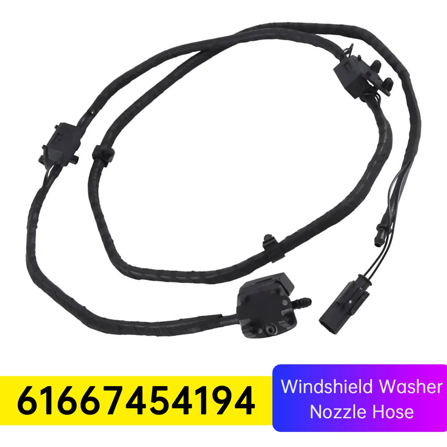 2014.11-2022.05 BMW X1 (F48) sDrive 16 d 1496 61667454194 Windshield Washer Nozzle Hose