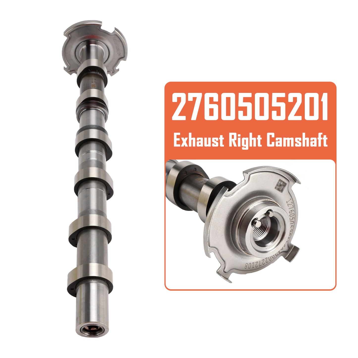 2017-2017 Mercedes-Benz C43 AMG 4Matic W205/S205 V6 3.0L A2760505201 Exhaust Right Camshaft