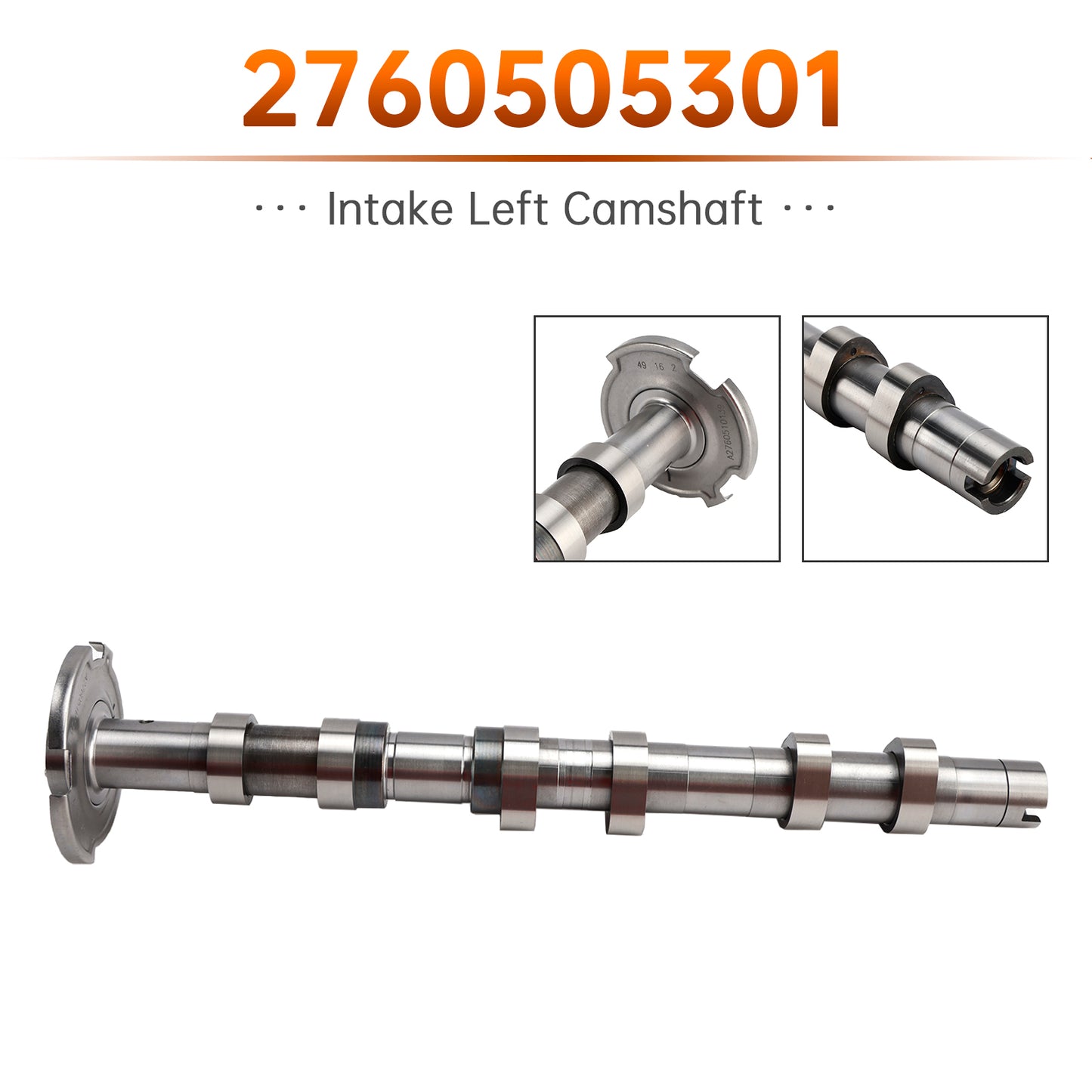 2015-2015 Mercedes-Benz C400 4Matic W205/S205 V6 3.0L A2760505301 Intake Left Camshaft