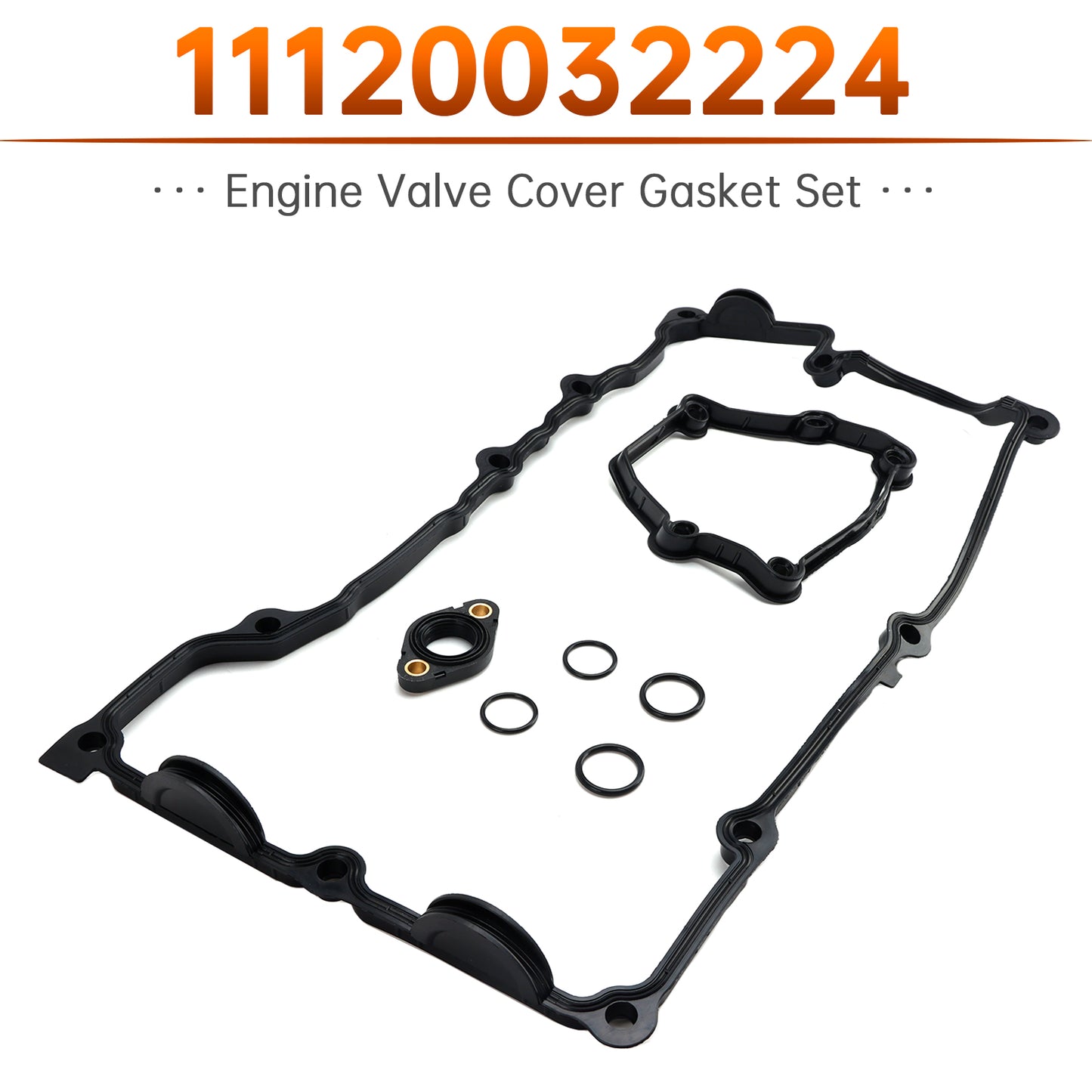 2004-2012 BMW 1 (E87) 118 i 129KM 11120032224 Engine Valve Cover Gasket Set