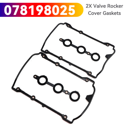 VW Passat 2.8 2.7 2.4 Petrol 078198025 2X Valve Rocker Cover Gaskets
