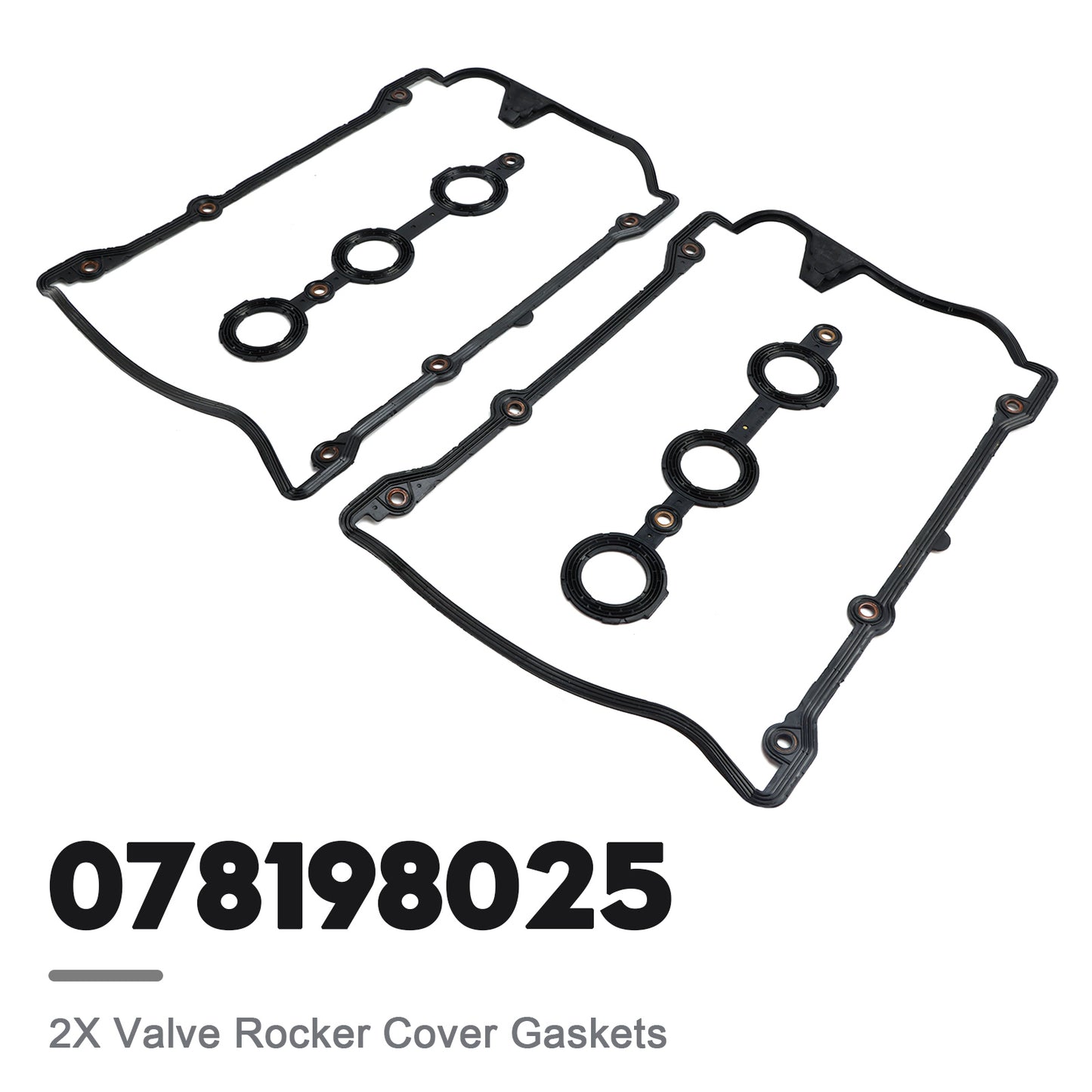 VW Passat 2.8 2.7 2.4 Petrol 078198025 2X Valve Rocker Cover Gaskets