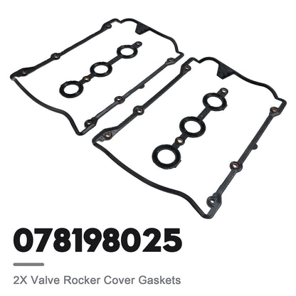 VW Passat 2.8 2.7 2.4 Petrol 078198025 2X Valve Rocker Cover Gaskets