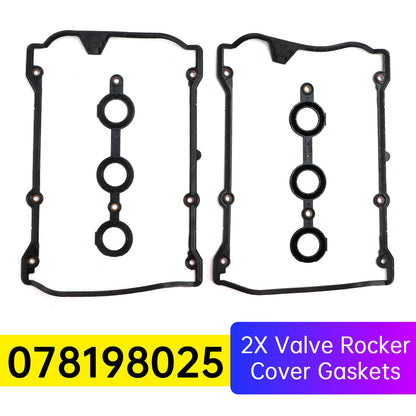 VW Passat 2.8 2.7 2.4 Petrol 078198025 2X Valve Rocker Cover Gaskets