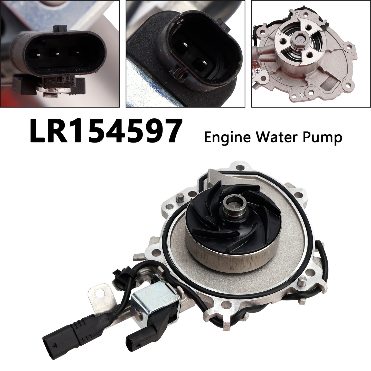 2021 Jaguar F-Pace 2.0L L4 - Gas T2H55366 Engine Water Pump