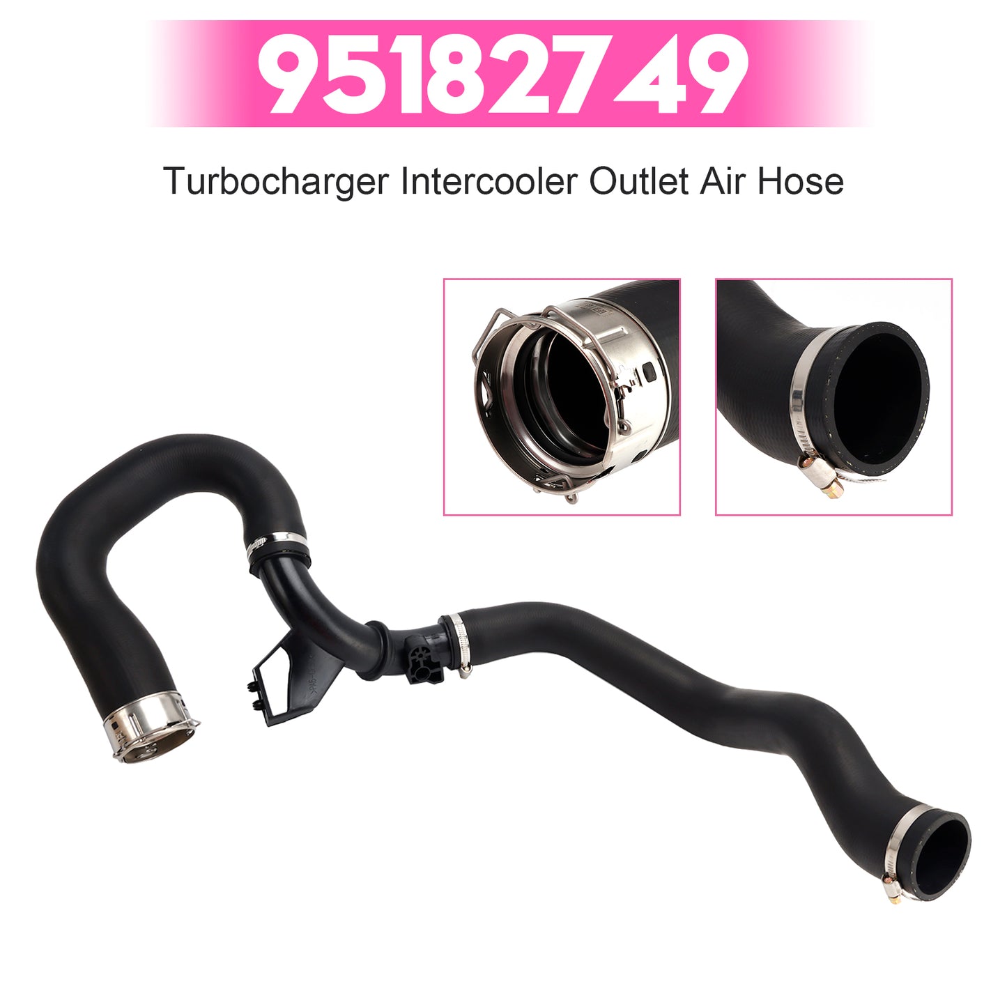 2012-2014 Chevy Sonic 1.4L 95182749 Turbocharger Intercooler Outlet Air Hose