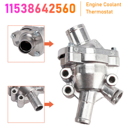 2007-2011 Volvo C30 2.4L 5-cylinder 352317003460 Thermostat Housing Aluminum Upgrade