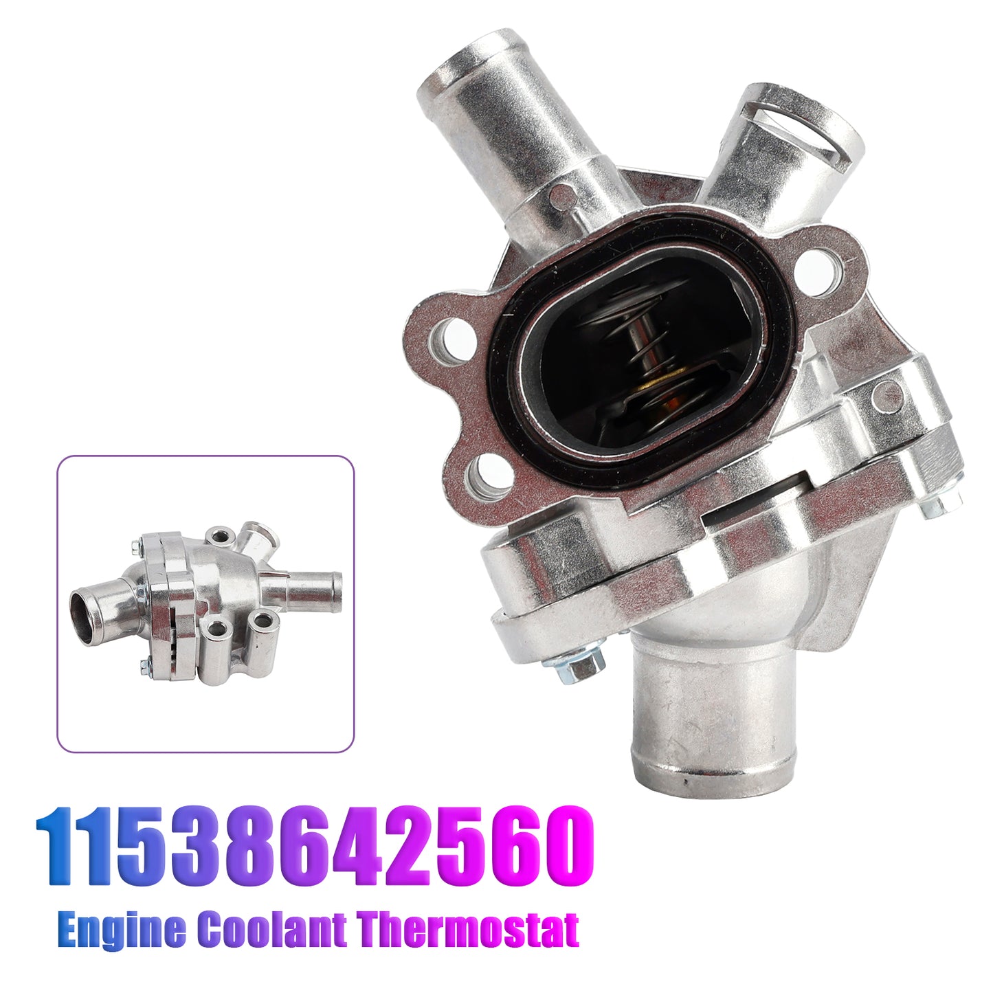 2007-2011 Volvo C30 2.4L 5-cylinder 352317003460 Thermostat Housing Aluminum Upgrade