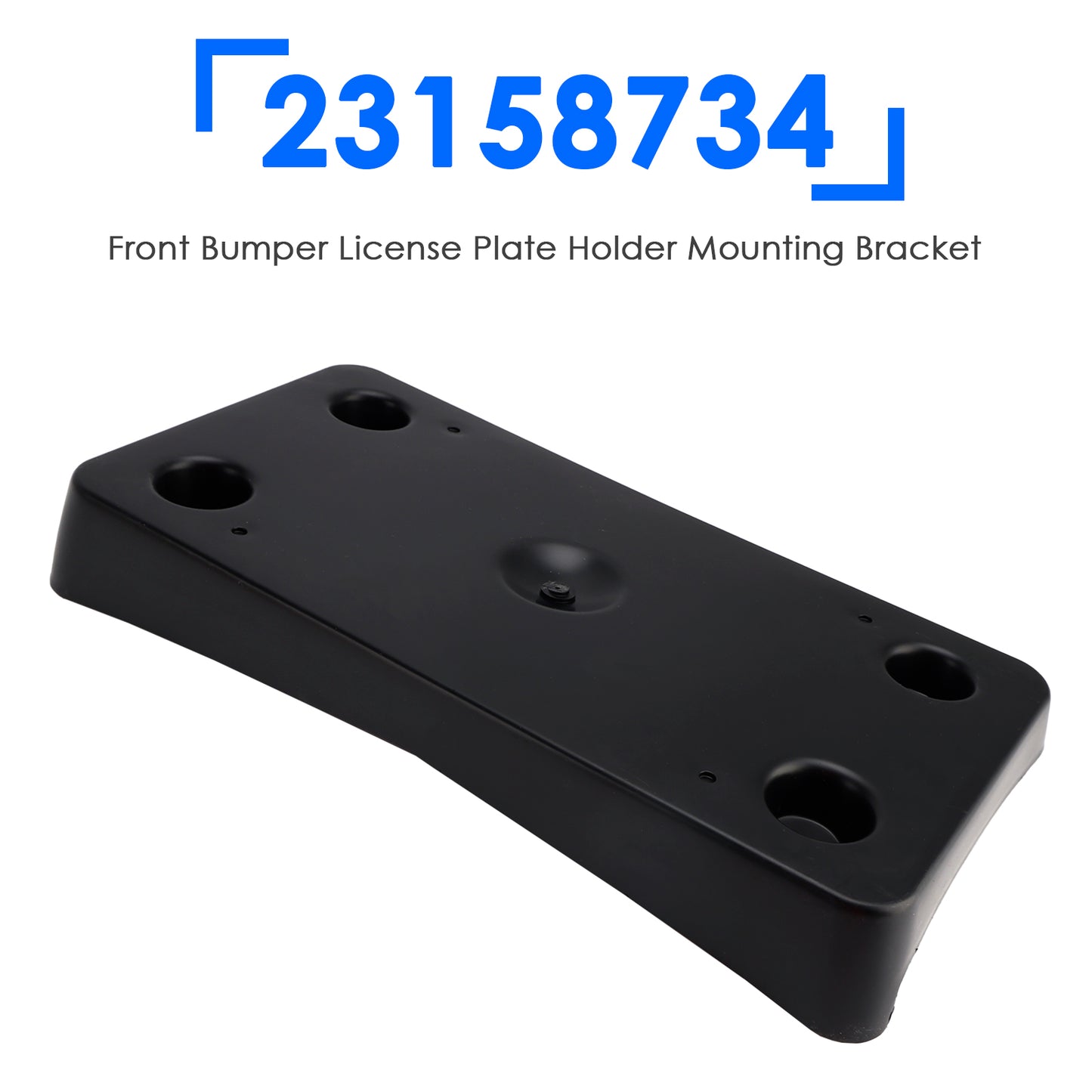 2015-2020 Cadillac Escalade 191275551387 Front Bumper License Plate Holder Mounting Bracket