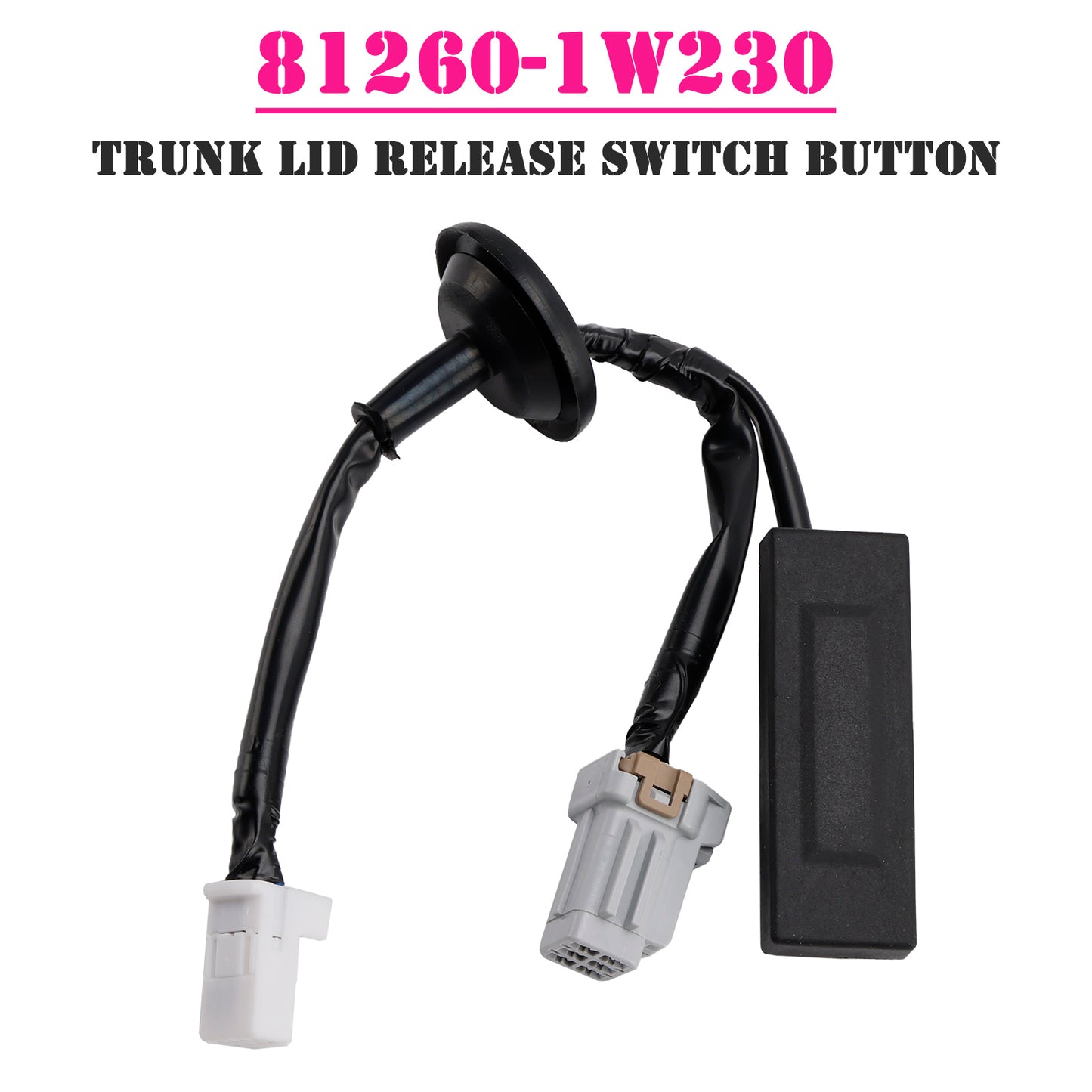 2011-2017 Kia Rio III 812601W230 Trunk Lid Release Switch Button