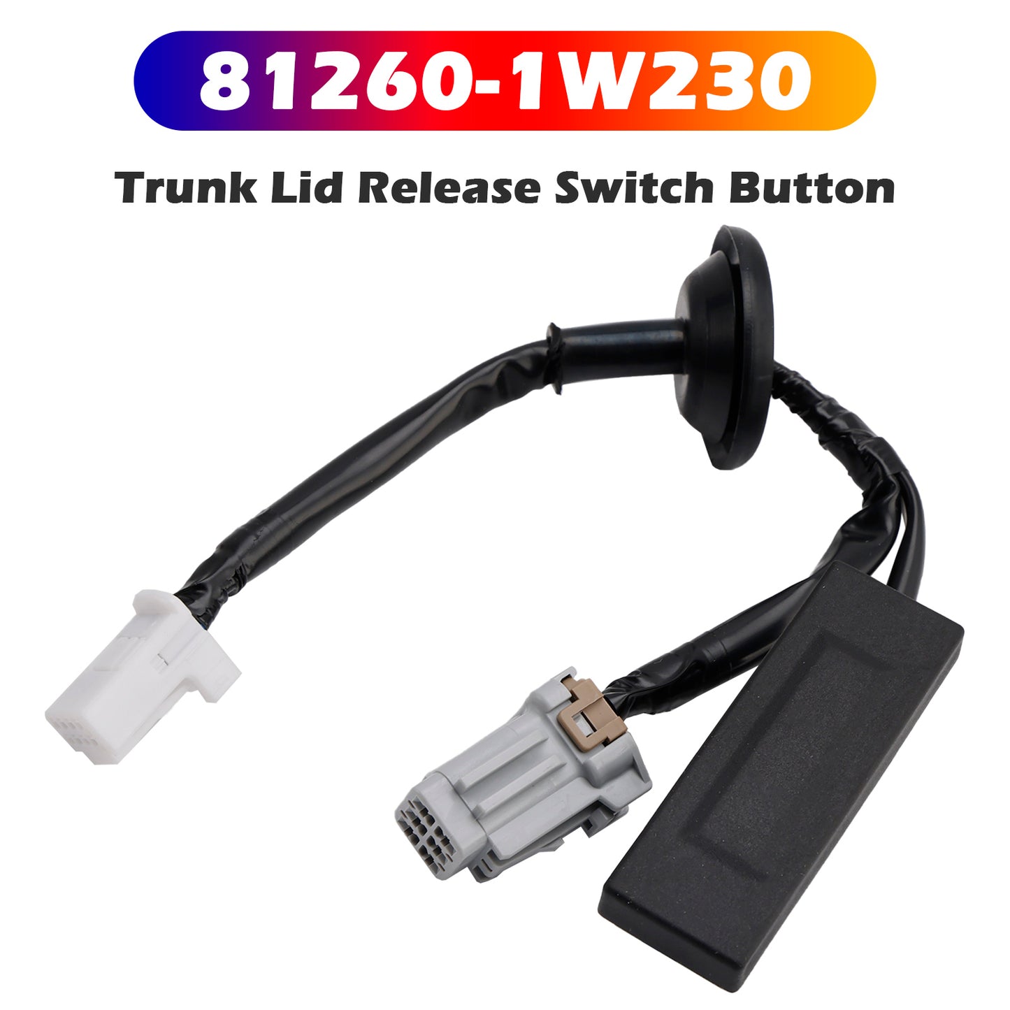2011-2017 Kia Rio III 812601W230 Trunk Lid Release Switch Button