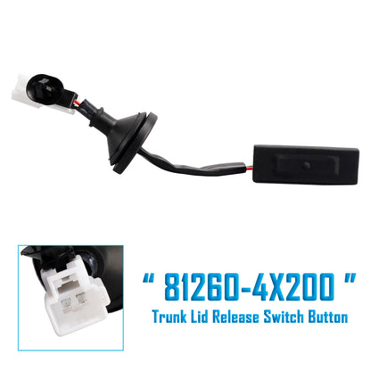 2011-2016 Kia Rio 812604X200 Trunk Lid Release Switch Button