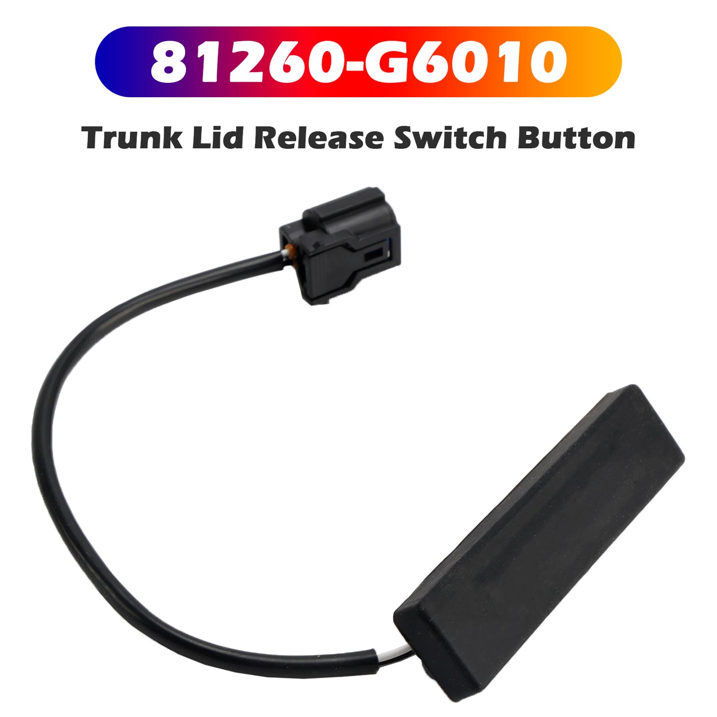 2017-2023 Hyundai Kona 81260G6010 Trunk Lid Release Switch Button