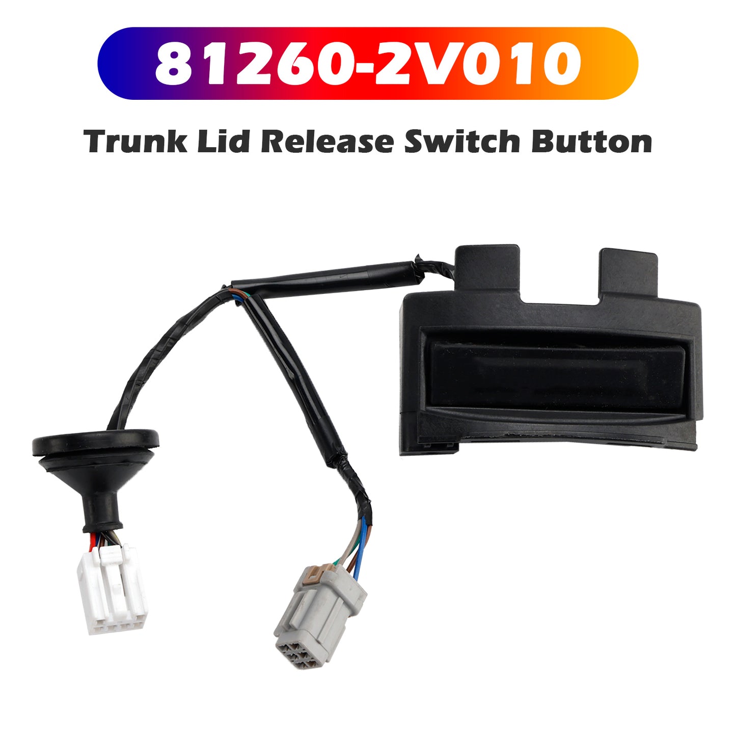 2012-2017 Hyundai Veloster 812602V010 Trunk Lid Release Switch Button