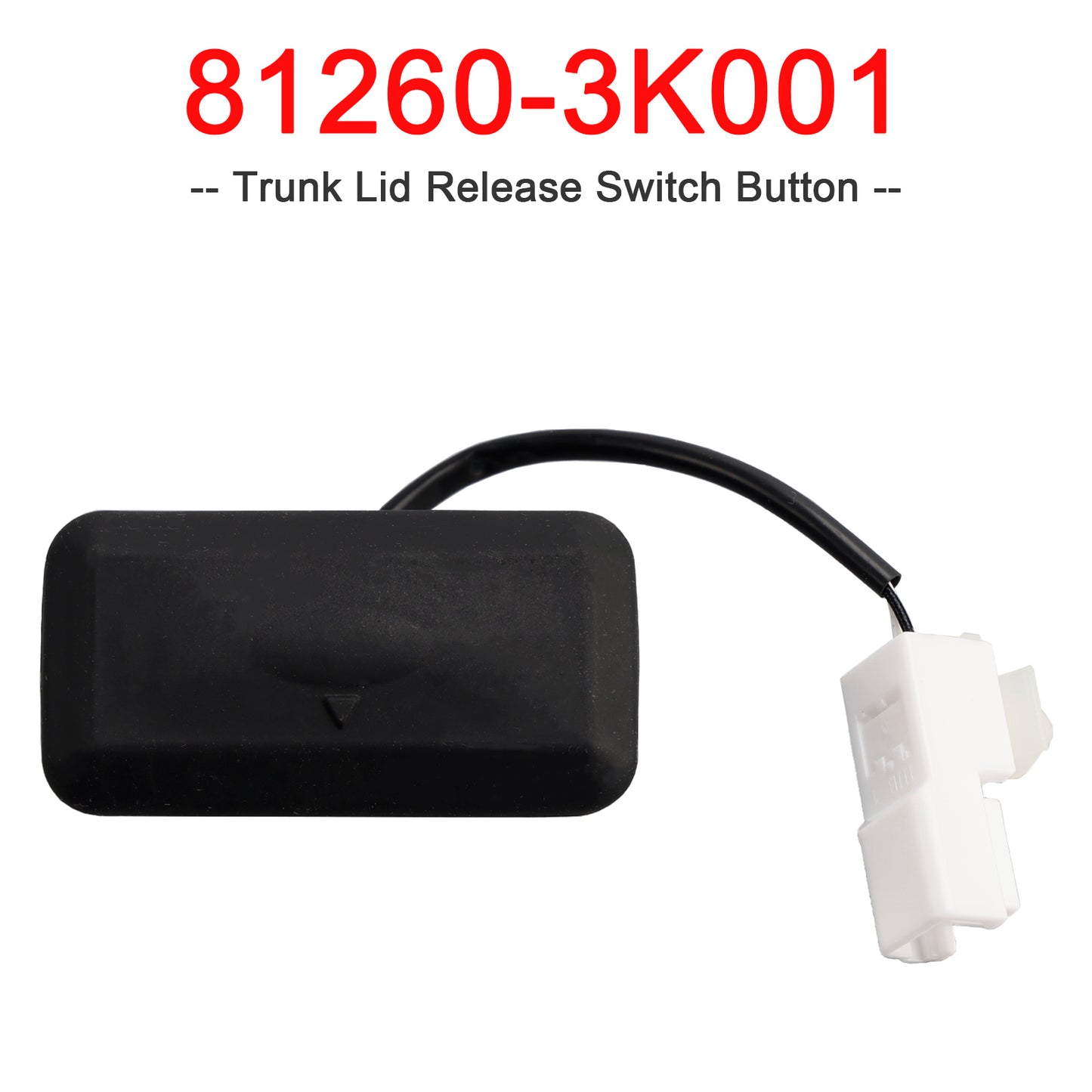2011-2016 Hyundai Elantra Sedan 81260-3K001 Trunk Lid Release Switch Button