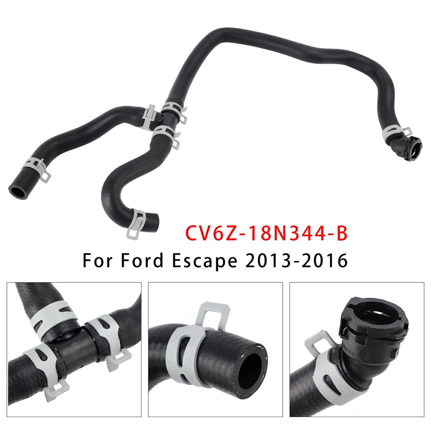 2013-2016 Ford Escape CV6Z18N344B Heater Water Engine Coolant Hose