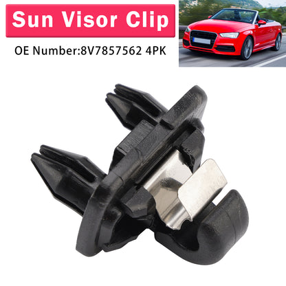 2015-2019 Audi A3 Cabriolet (Type 8V) 8V78575624PK Sun Visor Clip 4PK