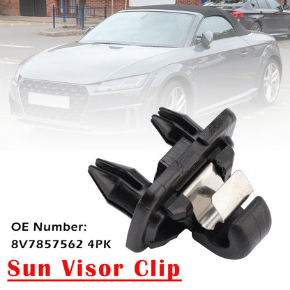 2015-2019 Audi A3 Cabriolet (Type 8V) 8V78575624PK Sun Visor Clip 4PK