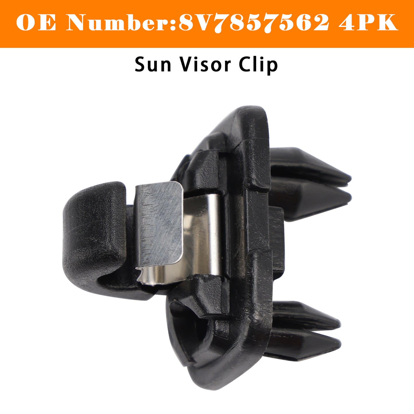 2015-2019 Audi A3 Cabriolet (Type 8V) 8V78575624PK Sun Visor Clip 4PK