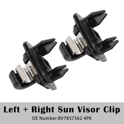 2015-2019 Audi A3 Cabriolet (Type 8V) 8V78575624PK 2x Sun Visor Clip 4PK
