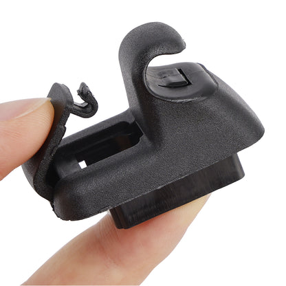 2011-2020 Chrysler 300 Dodge Charger 1RF14DX9AB 2x Black Sun Visor Clip Fit