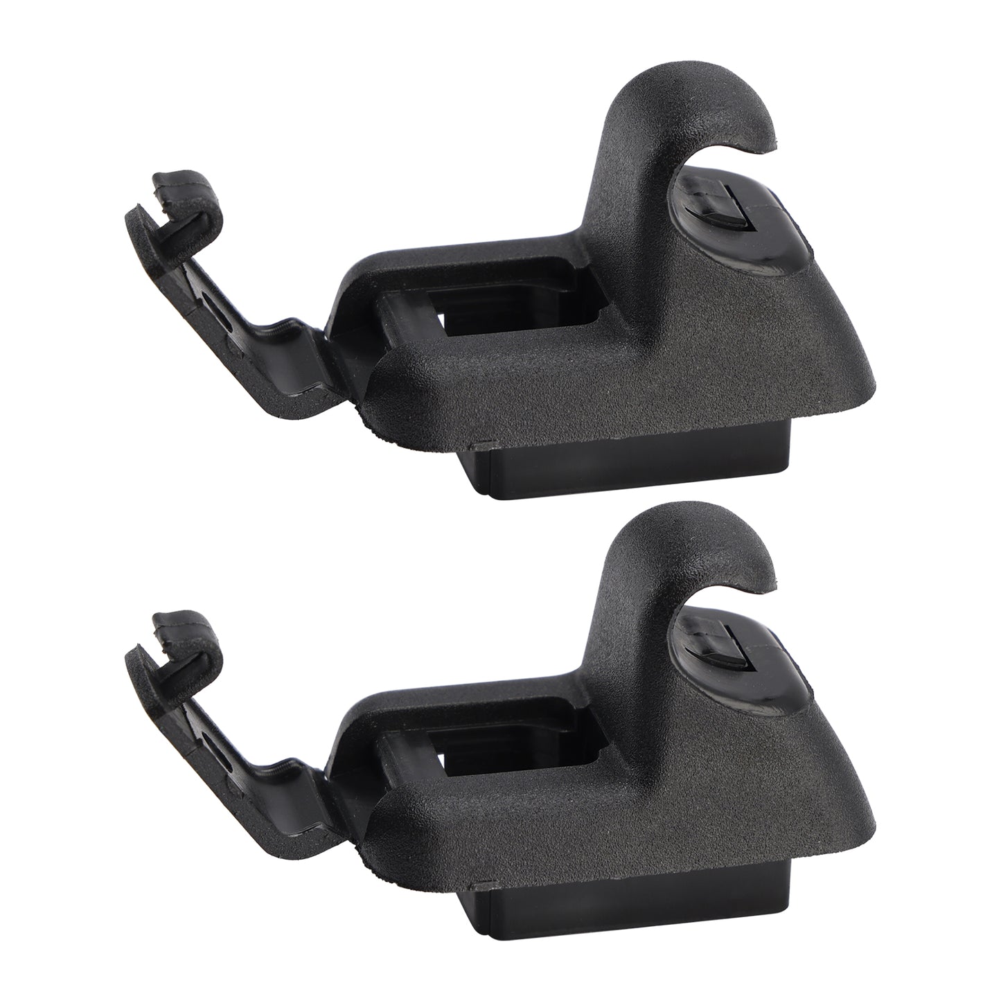 2011-2020 Chrysler 300 Dodge Charger 1RF14DX9AB 2x Black Sun Visor Clip Fit