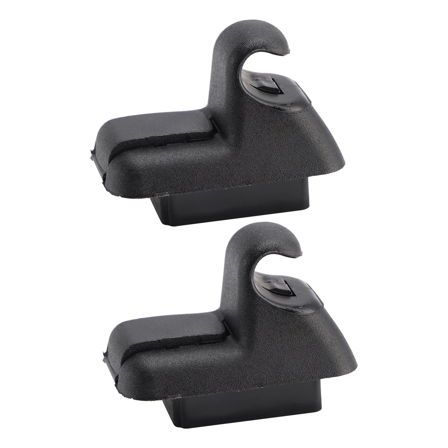 2011-2020 Chrysler 300 Dodge Charger 1RF14DX9AB 2x Black Sun Visor Clip Fit