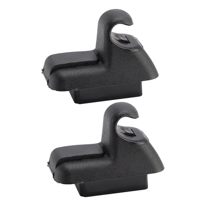 2011-2020 Chrysler 300 Dodge Charger 1RF14DX9AB 2x Black Sun Visor Clip Fit