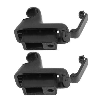 2011-2020 Chrysler 300 Dodge Charger 1RF14DX9AB 2x Black Sun Visor Clip Fit