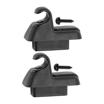 2011-2020 Chrysler 300 Dodge Charger 1RF14DX9AB 2x Black Sun Visor Clip Fit