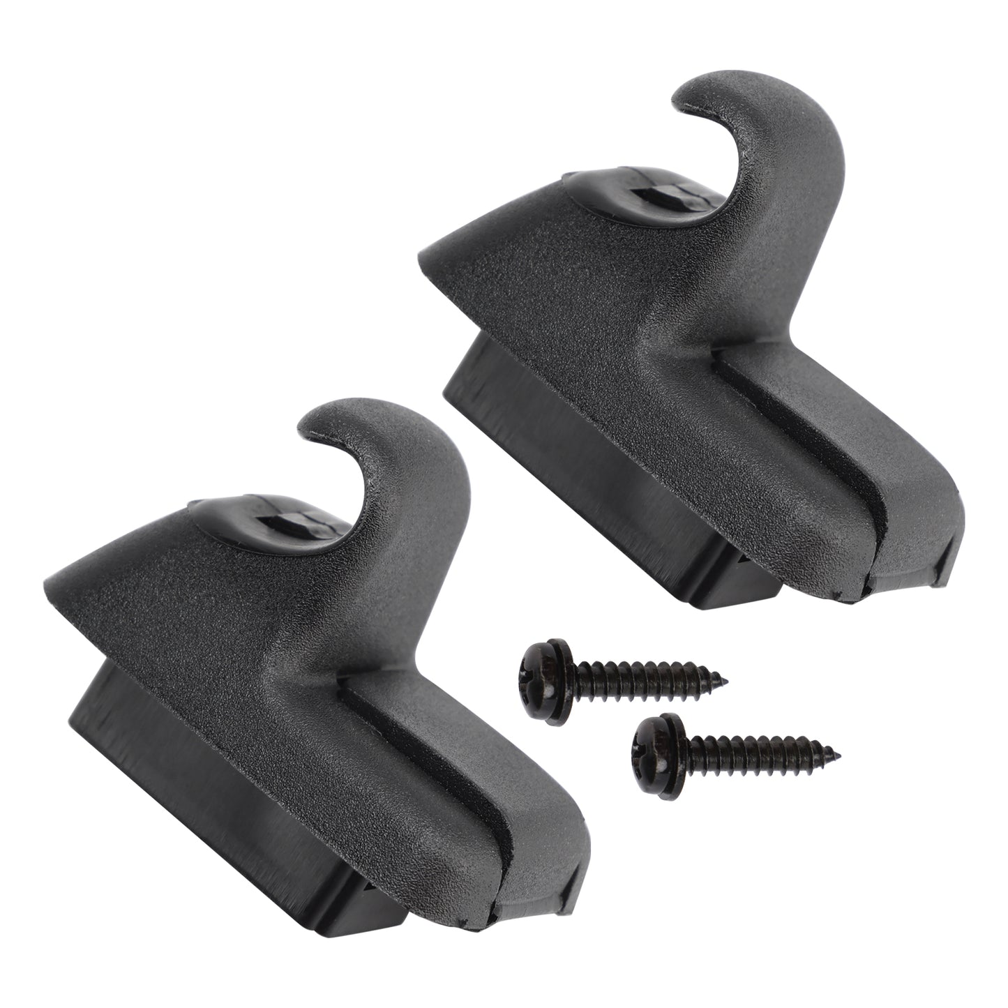 2011-2020 Chrysler 300 Dodge Charger 1RF14DX9AB 2x Black Sun Visor Clip Fit
